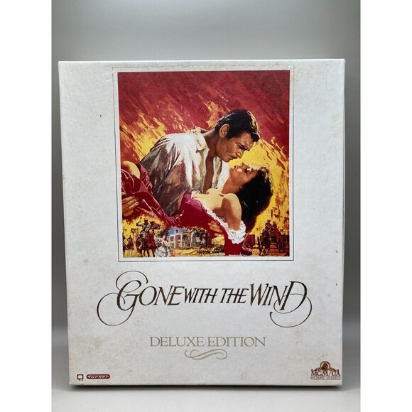 Gone With The Wind Deluxe Edition MGM UA Turner Home Video Collectible Box Set - Picture 1 of 4